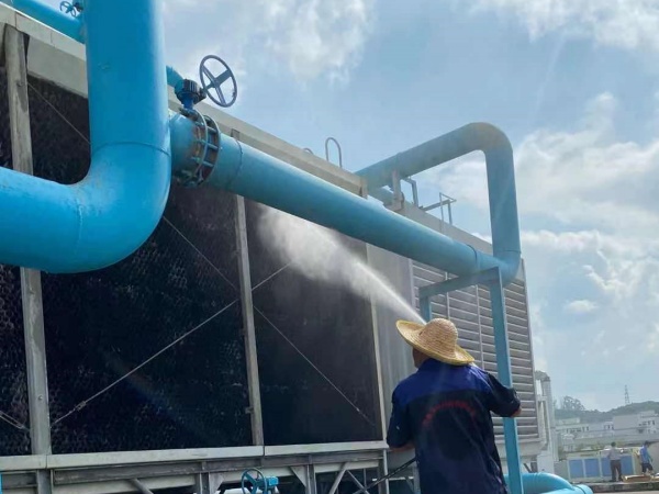 中央空调冷却塔的清洗频率-东莞空调水处理