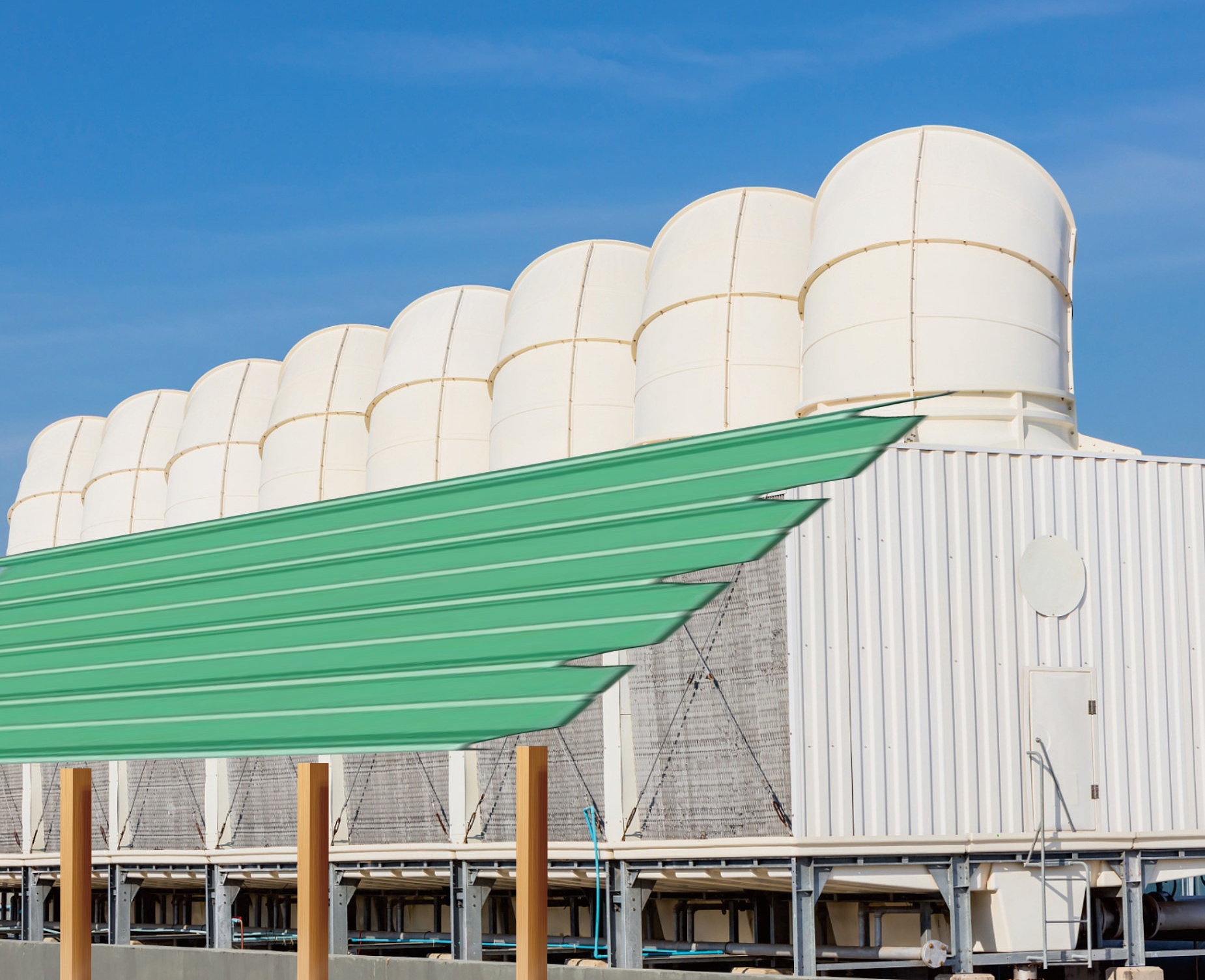 循环冷却水塔及其散水系统的基本概述-循环冷却水处理-冷却水塔保养