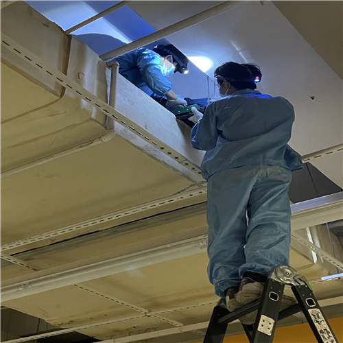 开景公司派专人到益卓著电子有限公司实地抽查公司循环水系统保养服务情况-水处理-循环水处理