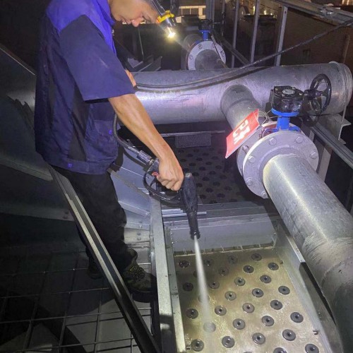 冷却塔散热材的清洗方法-拆除式清洗方法-循环清洗法-冷却塔清洗